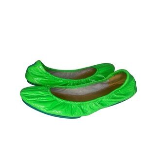 Tieks Ballet Flat in Galactic Green Size 11